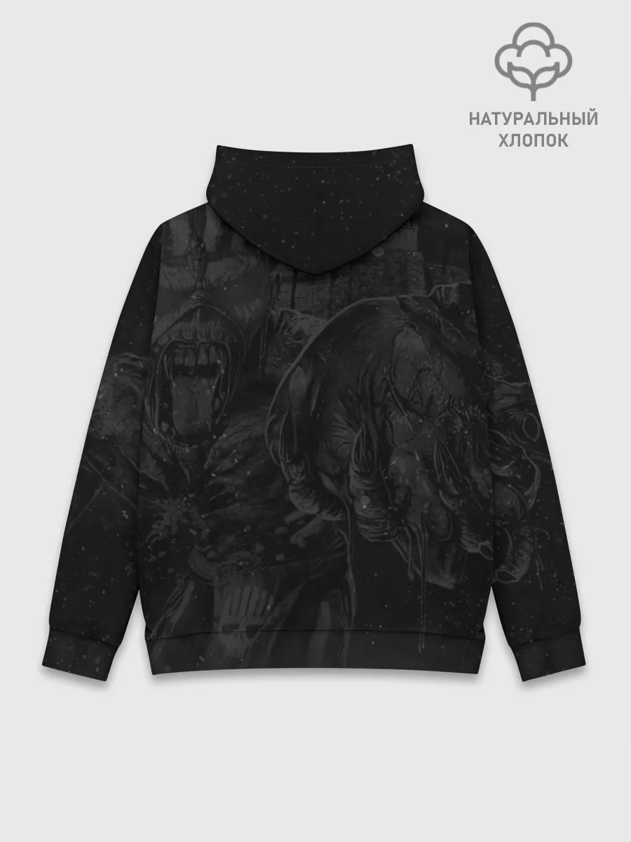 Худи мужской база хлопок / Iron Maiden
