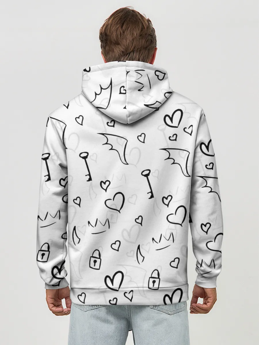 Худи мужской база хлопок / ОТЕЛЬ ХАЗБИН АЛАСТОР