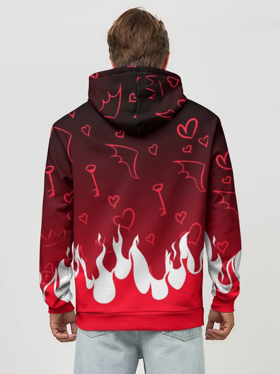 Худи мужской база хлопок / ОТЕЛЬ ХАЗБИН ЧАРЛИ