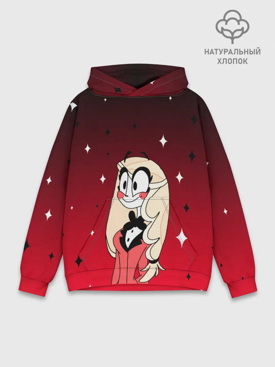 Худи мужской база хлопок / ОТЕЛЬ ХАЗБИН ЧАРЛИ