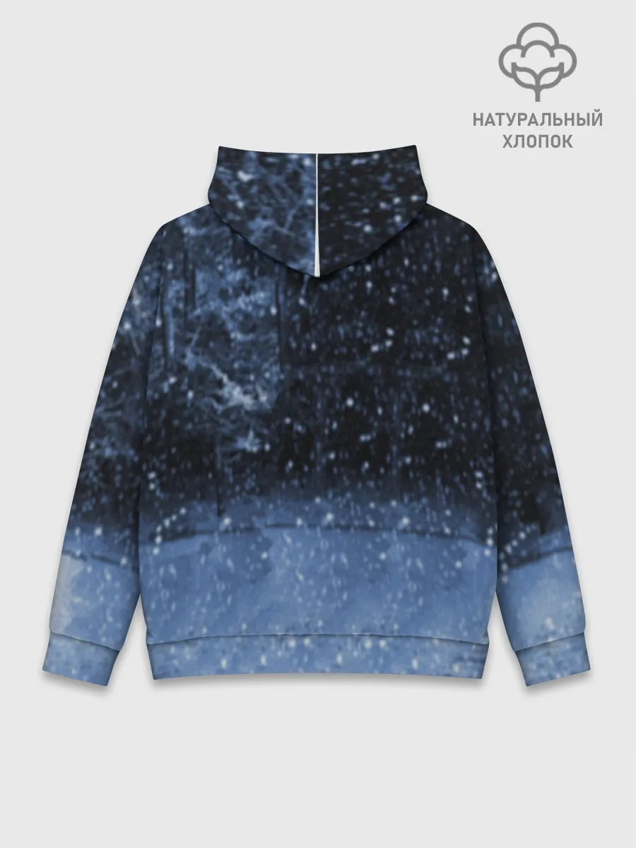 Худи мужской база хлопок / Snow Bunny Girl