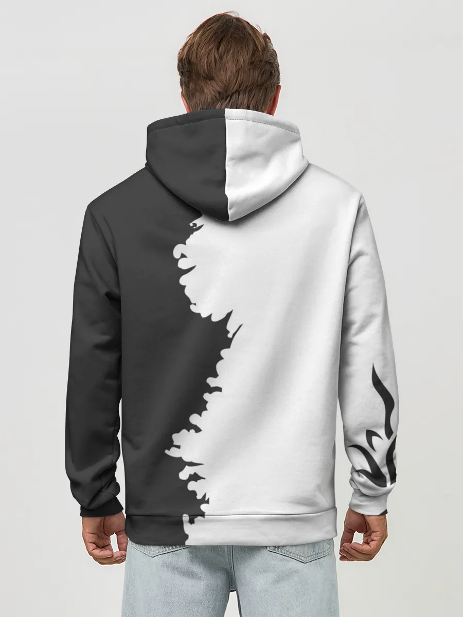 Худи мужской база хлопок / абстракция Фейри Тейл