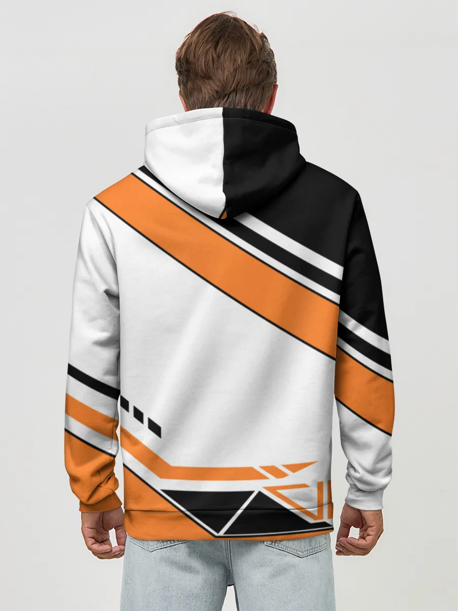 Худи мужской база хлопок / Cs Go Asiimov Style #1