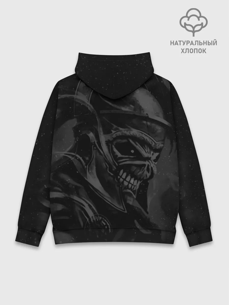 Худи мужской база хлопок / Iron Maiden