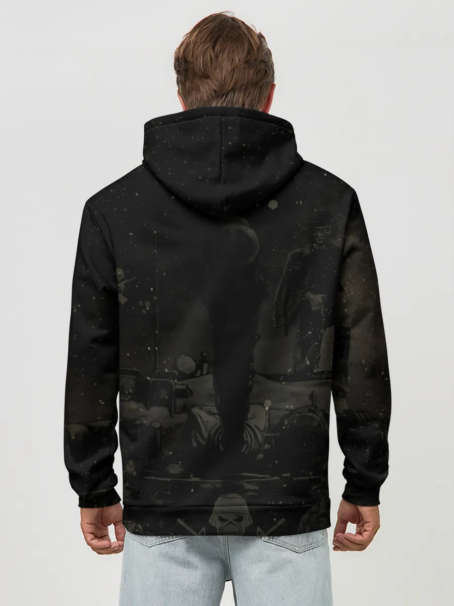 Худи мужской база хлопок / Iron Maiden