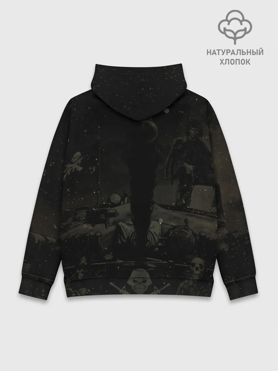 Худи мужской база хлопок / Iron Maiden