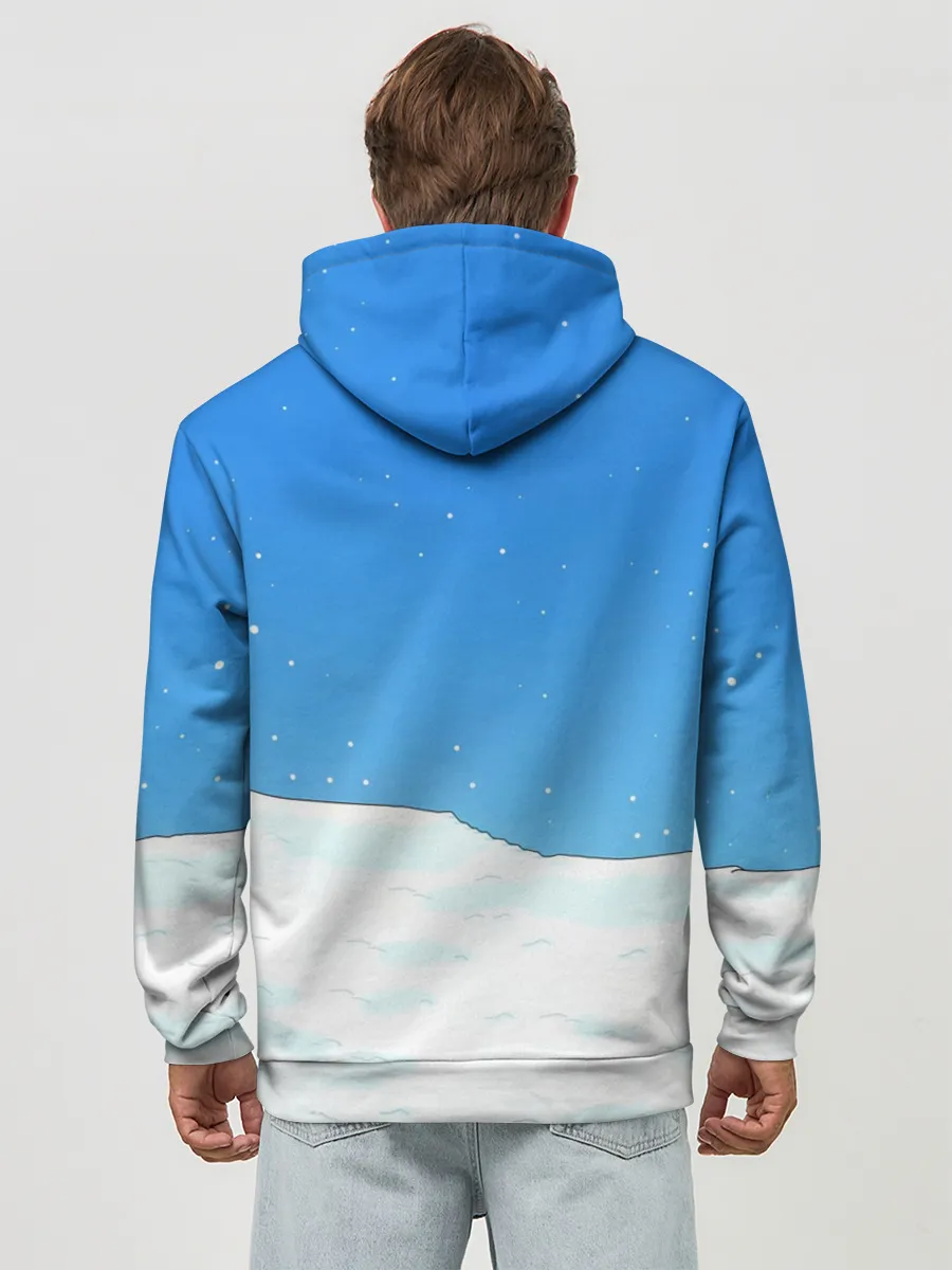 Худи мужской база хлопок / Simpsons New Year