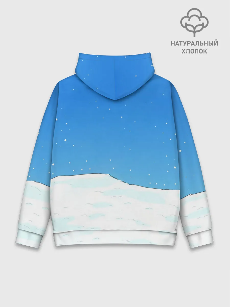 Худи мужской база хлопок / Simpsons New Year