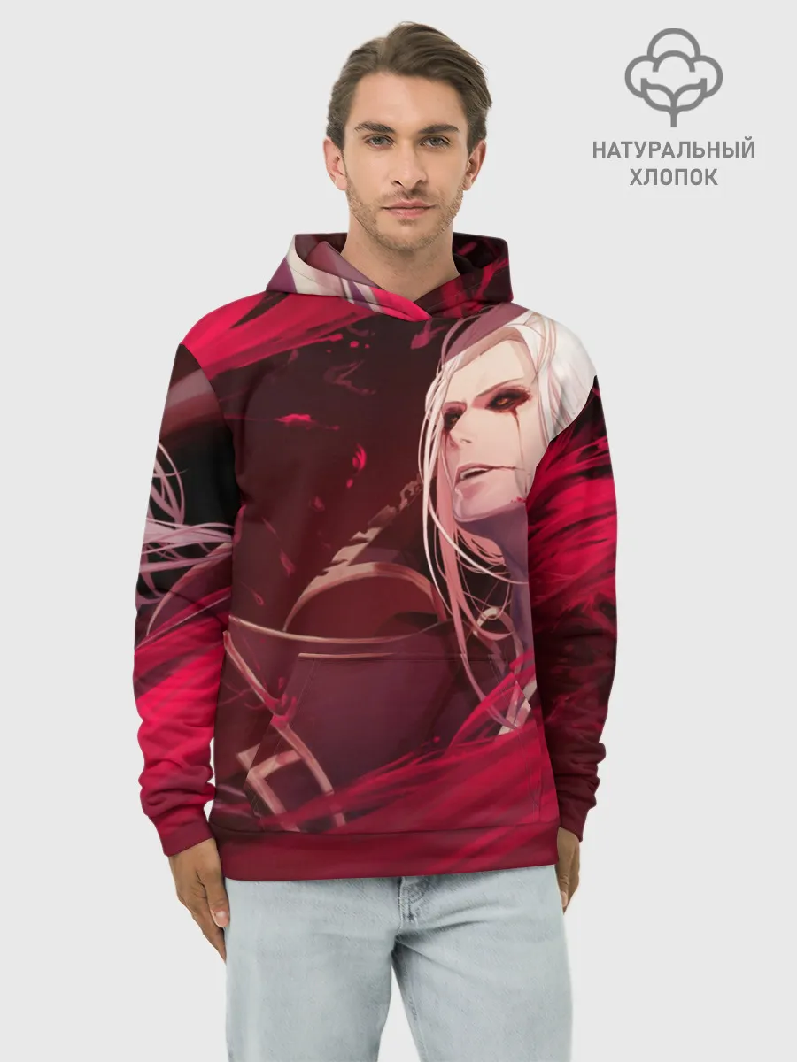 Худи мужской база хлопок / Владимир