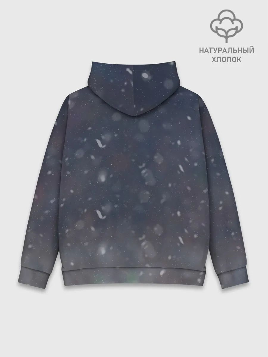 Худи мужской база хлопок / Неймар ПСЖ