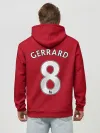 Худи мужской база хлопок / Джеррард Ливерпуль ретро