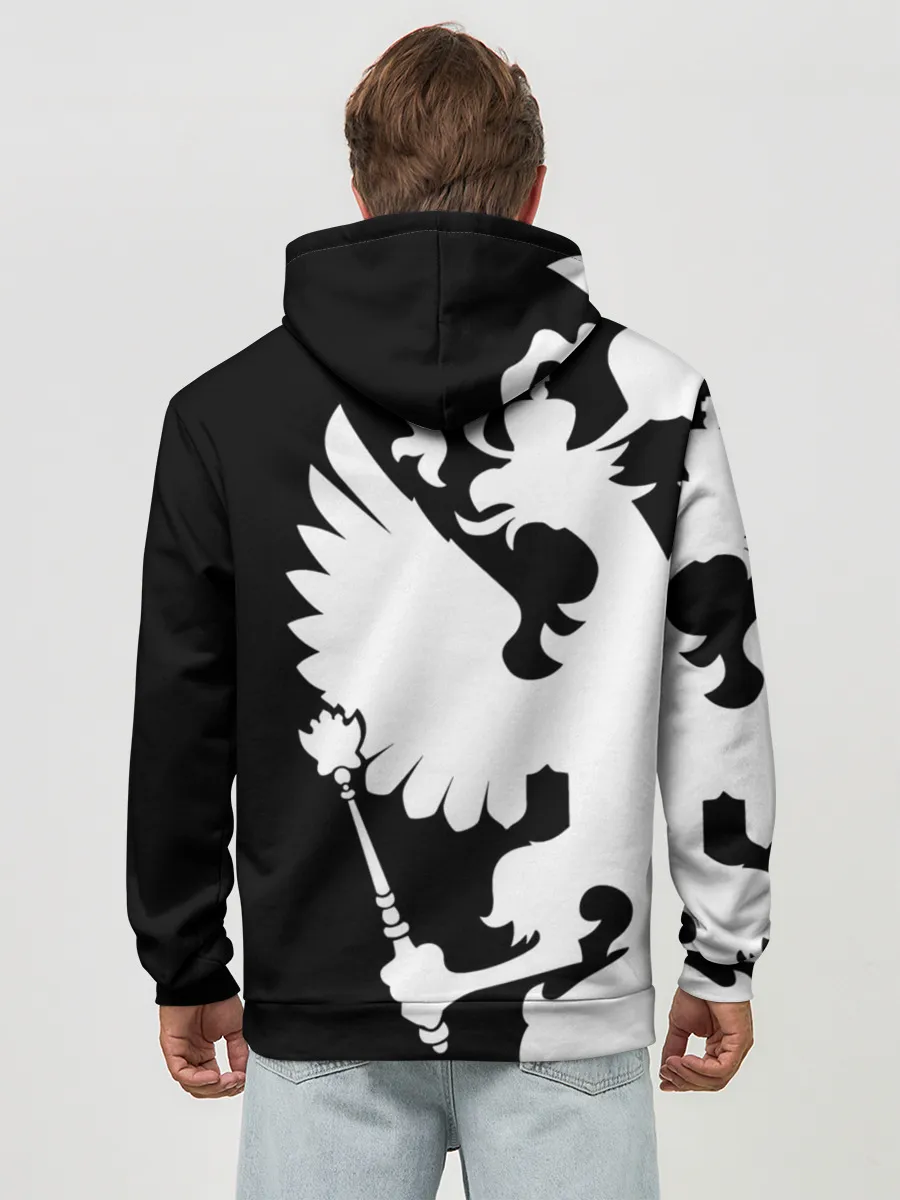 Худи мужской база хлопок / Полиция