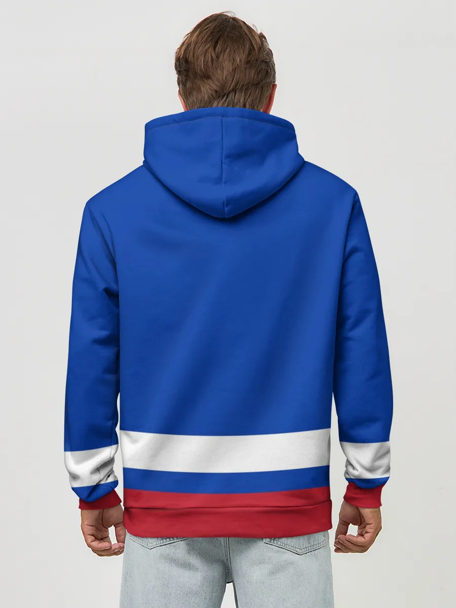 Худи мужской база хлопок / Нью-Йорк Рейнджерс НХЛ