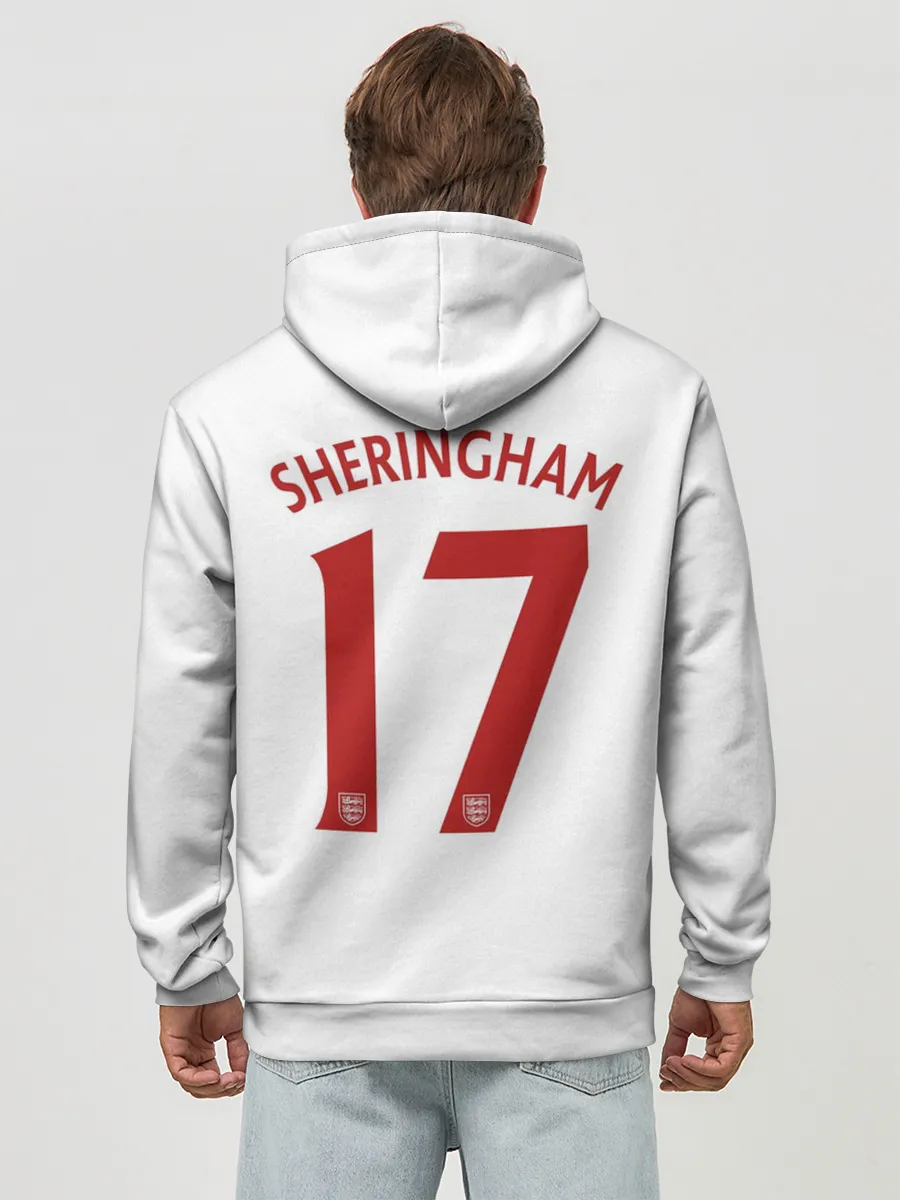 Худи мужской база хлопок / Тедди Шерингем Англия Ретро