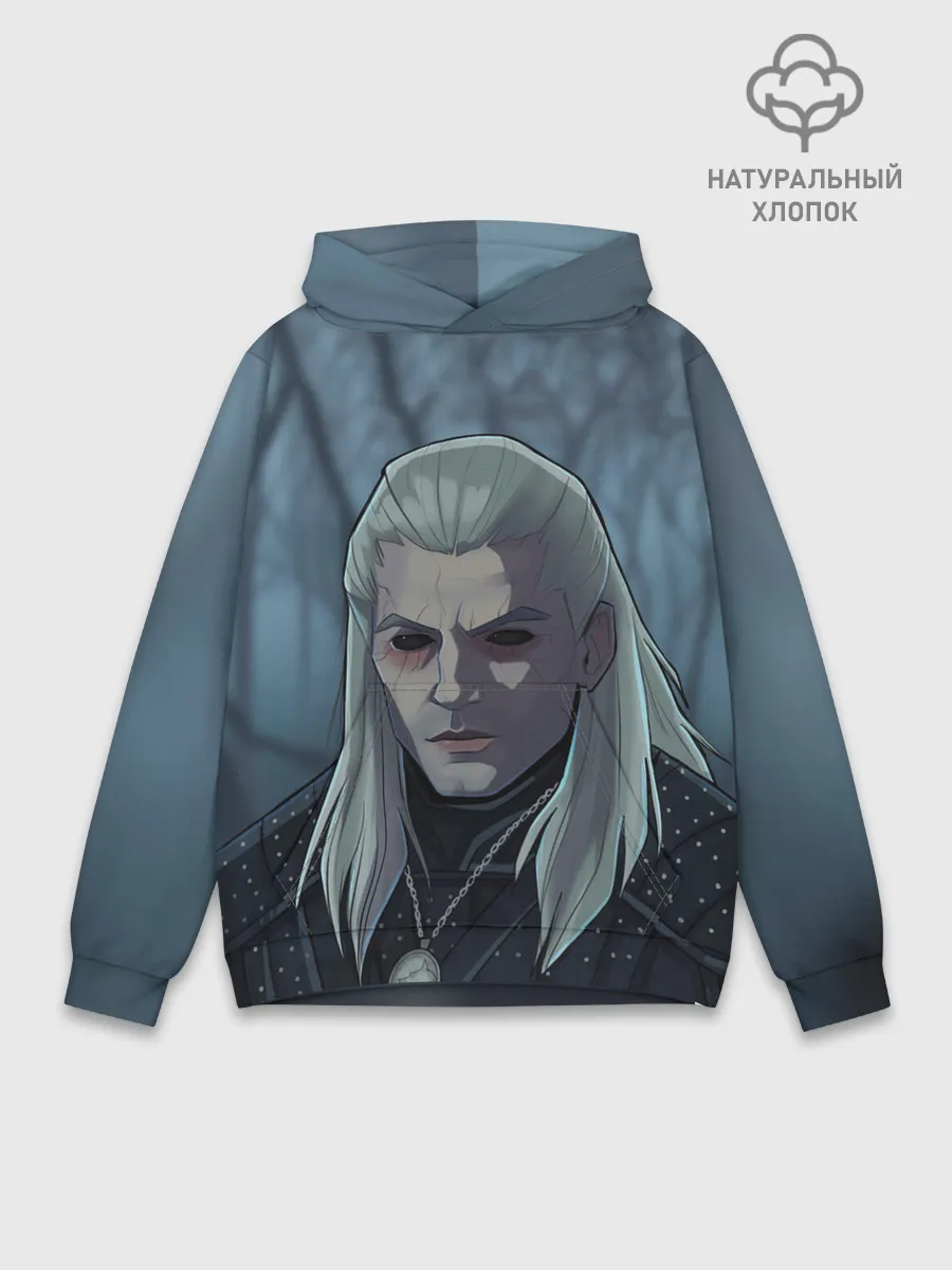 Худи мужской база хлопок / НЕТФЛИКС ВЕДЬМАК