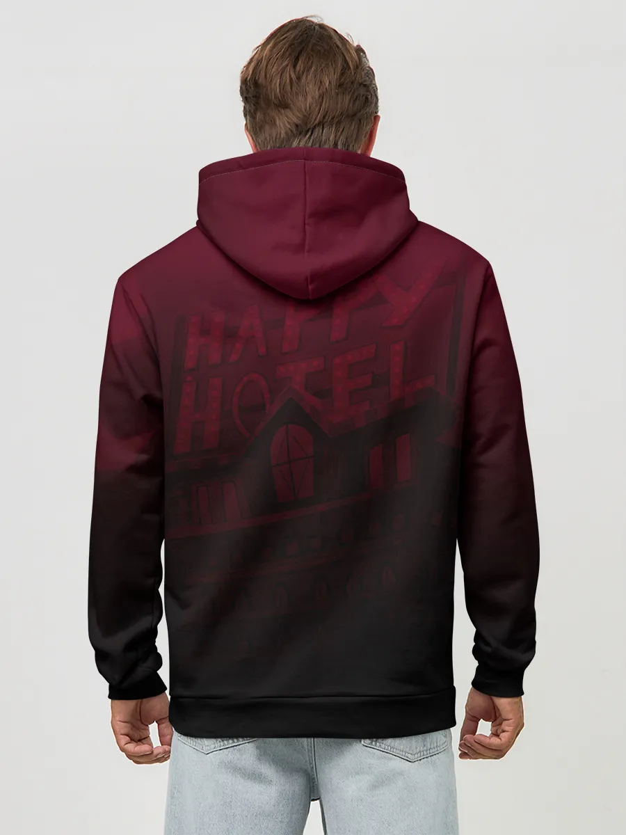 Худи мужской база хлопок / ОТЕЛЬ ХАЗБИН ЧАРЛИ