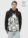 Худи мужской база хлопок / Totoro