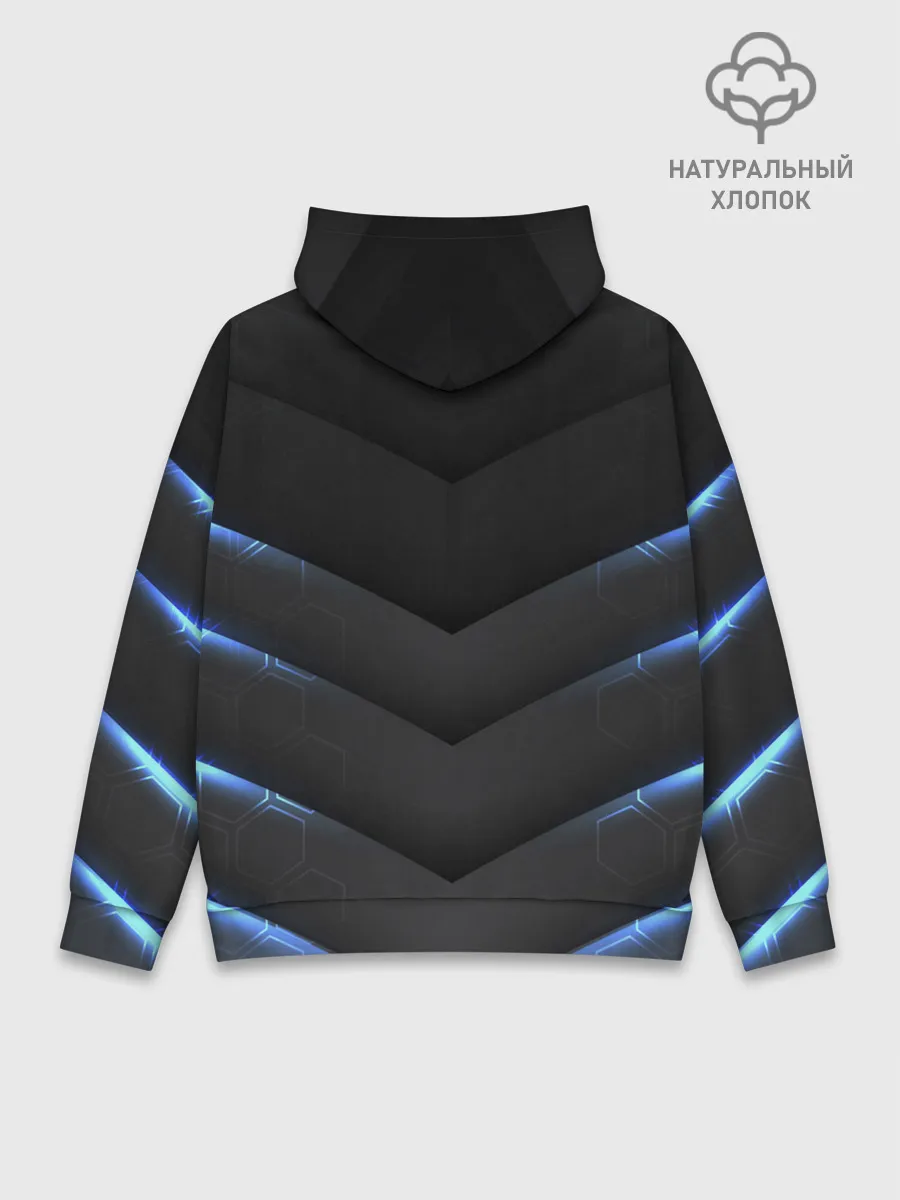 Худи мужской база хлопок / Tesla