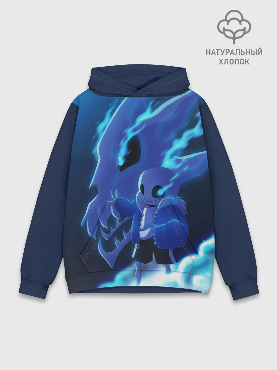 Худи мужской база хлопок / UNDERTALE