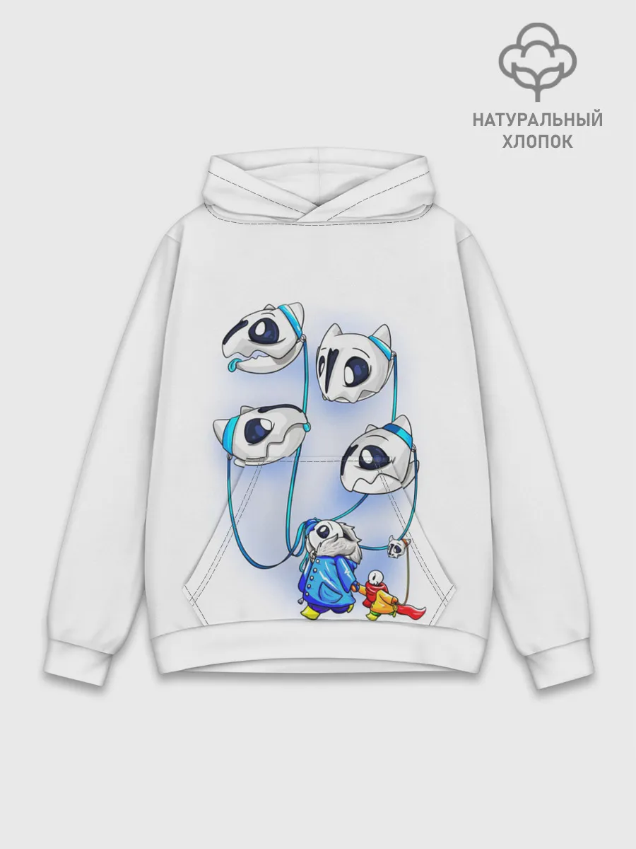 Худи мужской база хлопок / UNDERTALE