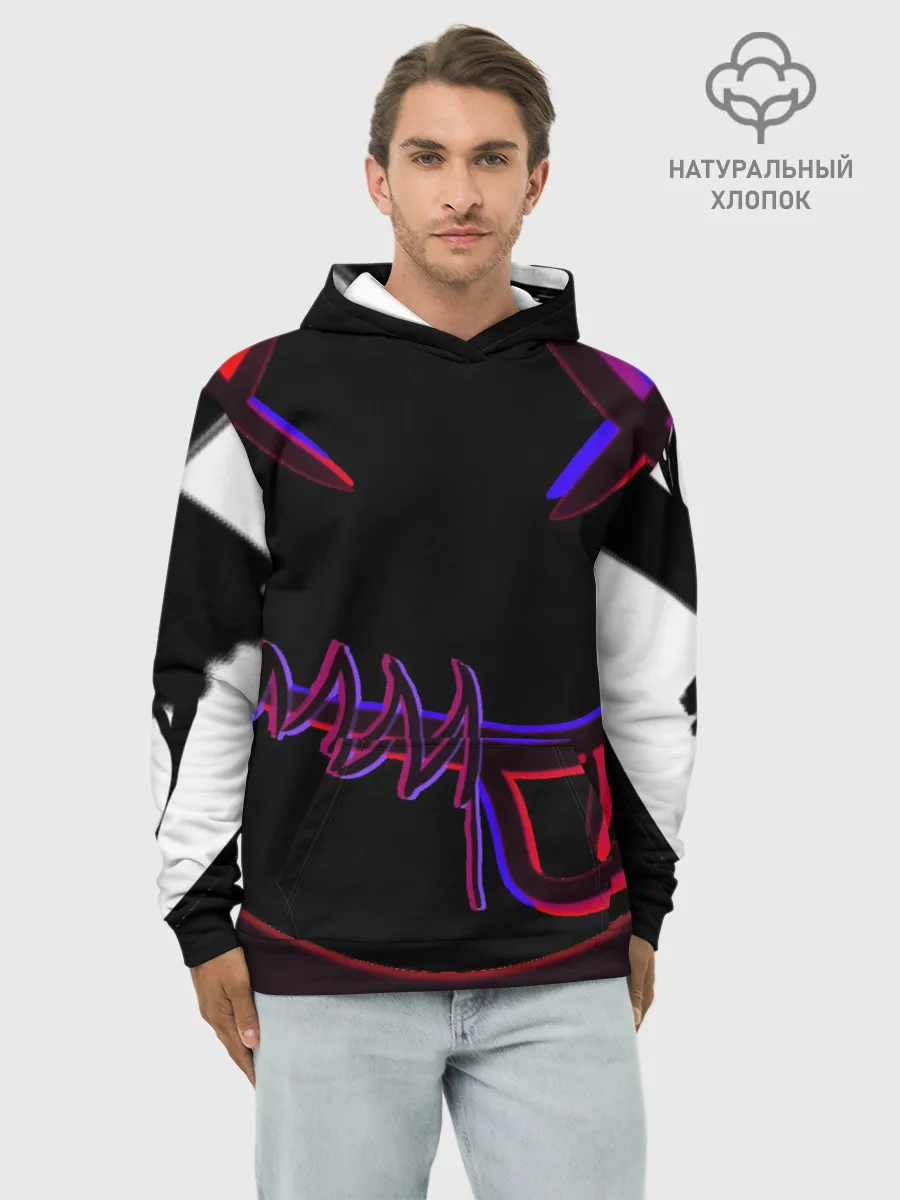 Худи мужской база хлопок / SMLМОД