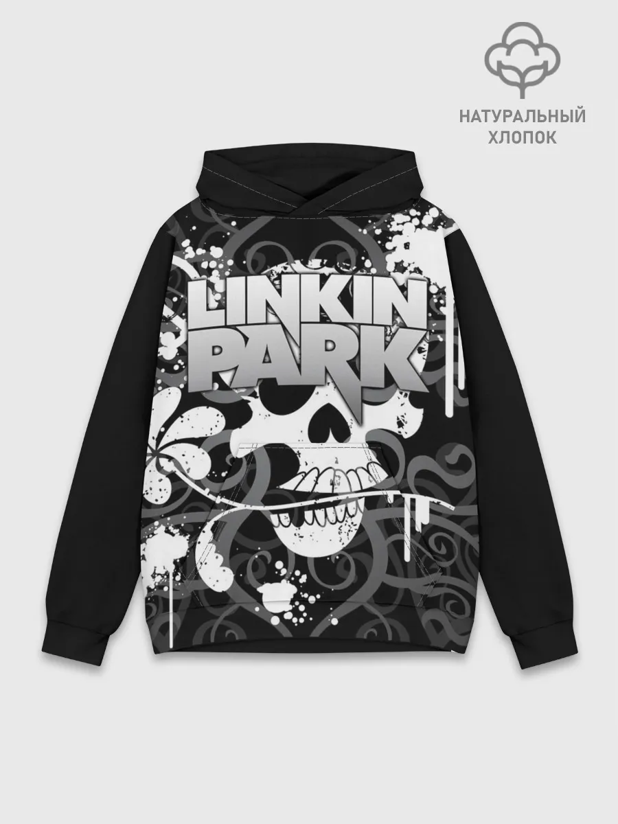 Худи мужской база хлопок / Linkin Park