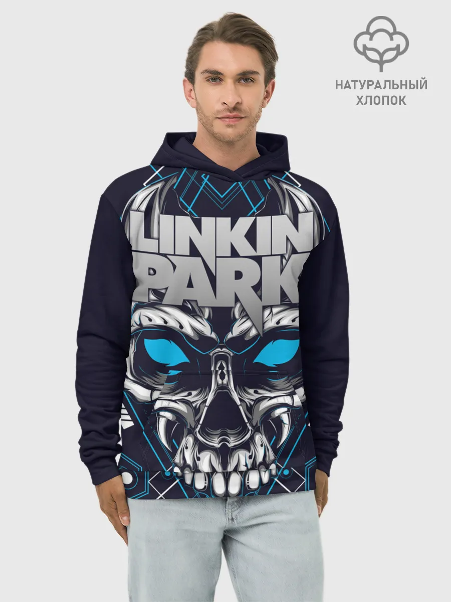 Худи мужской база хлопок / Linkin Park