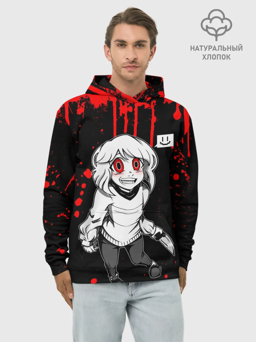 Худи мужской база хлопок / UNDERTALE