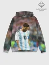 Худи мужской база хлопок / Месси Аргентина