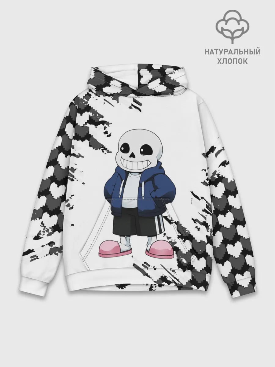 Худи мужской база хлопок / UNDERTALE