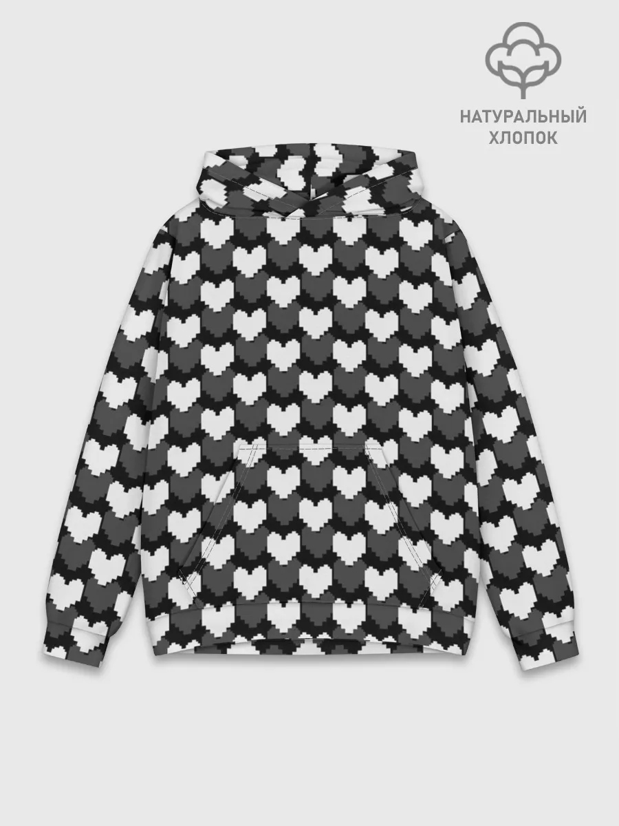 Худи мужской база хлопок / UNDERTALE