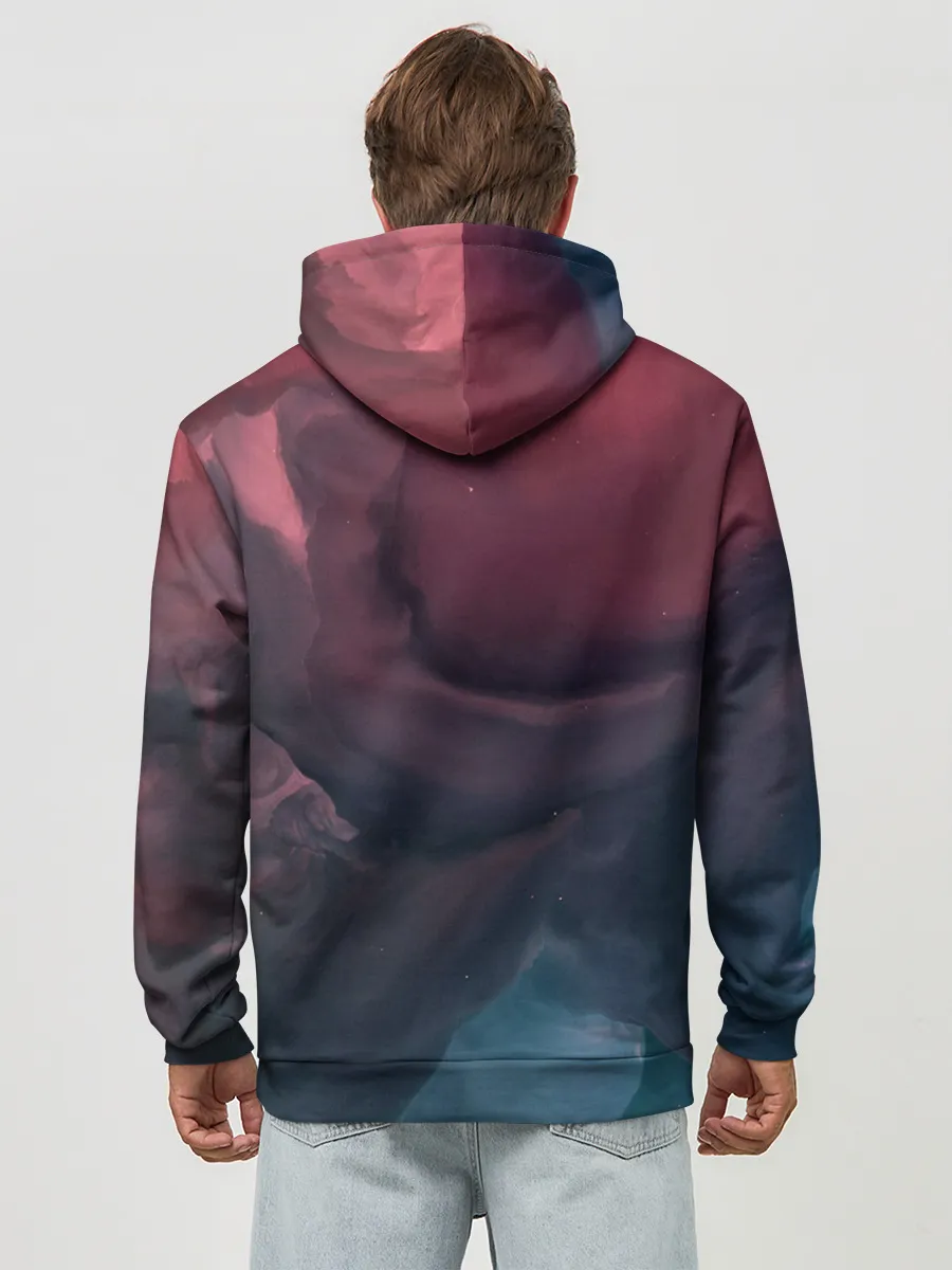 Худи мужской база хлопок / Танцующие коты