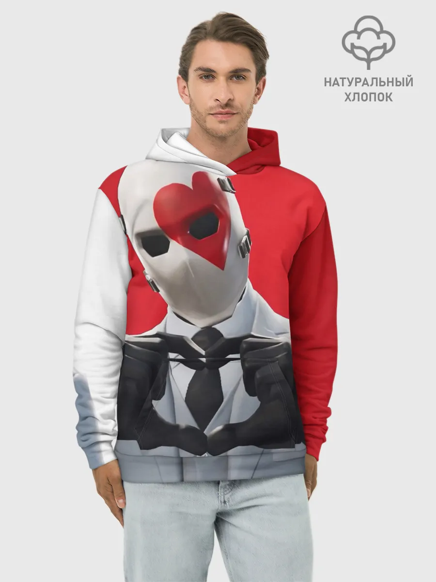 Худи мужской база хлопок / Fortnite