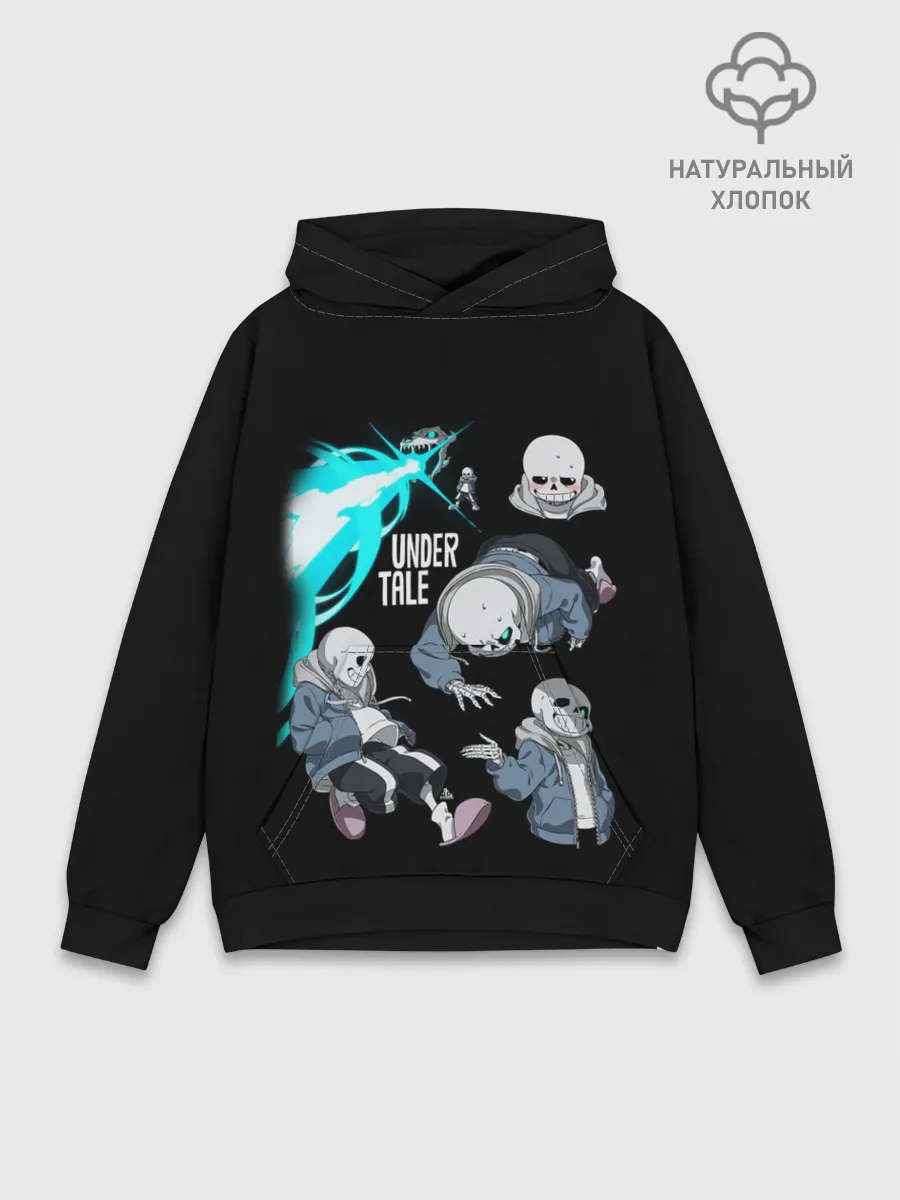 Худи мужской база хлопок / UNDERTALE