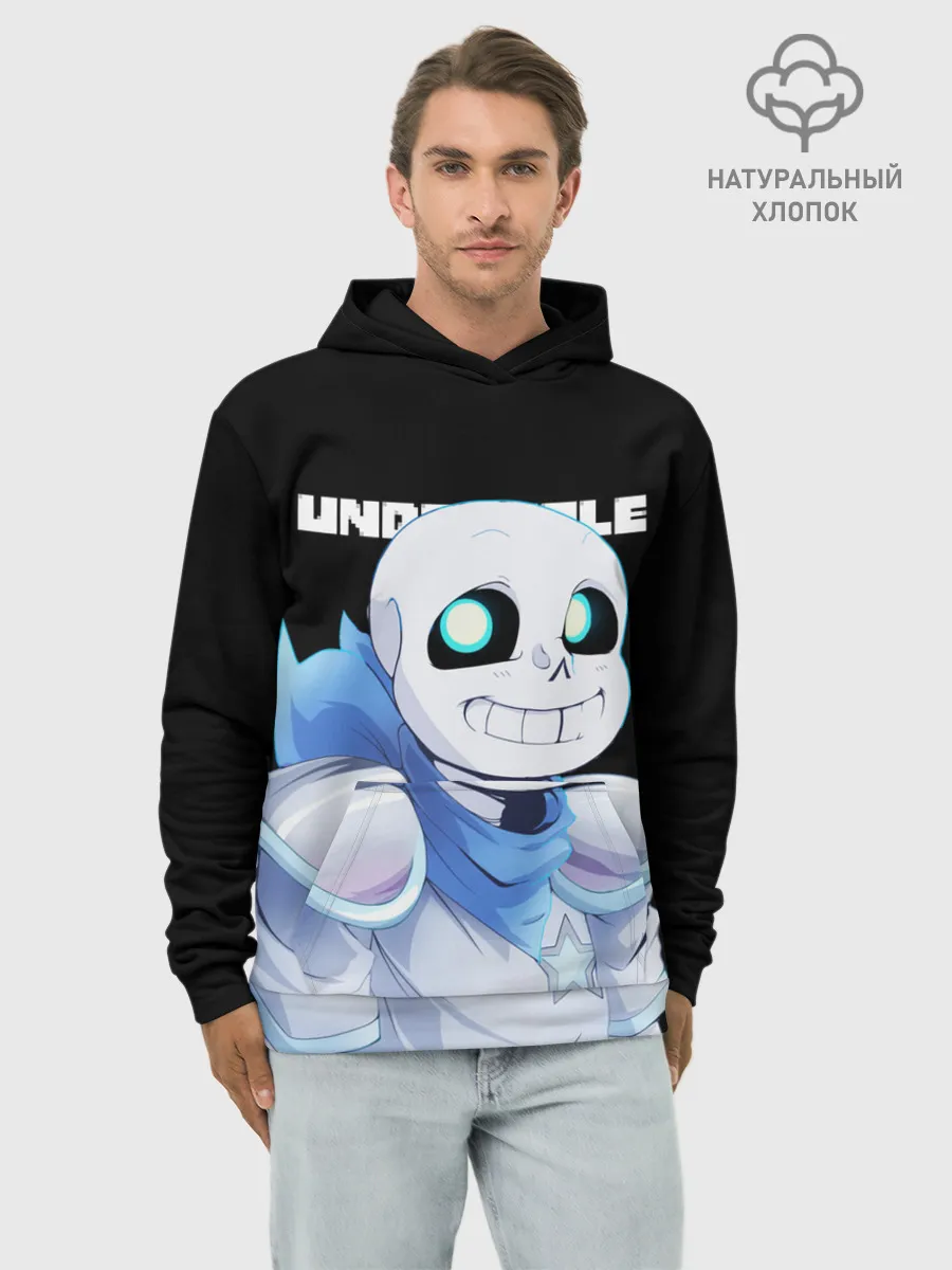 Худи мужской база хлопок / UNDERTALE