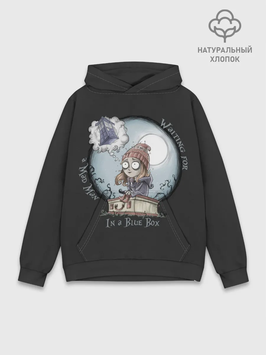 Худи мужской база хлопок / DOCTOR WHO | ДОКТОР КТО