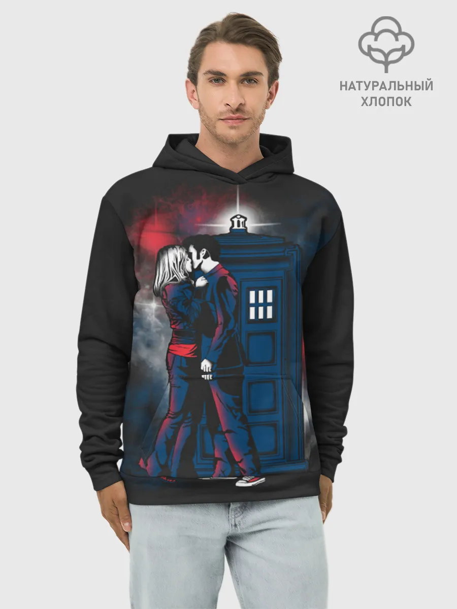 Худи мужской база хлопок / Doctor Who