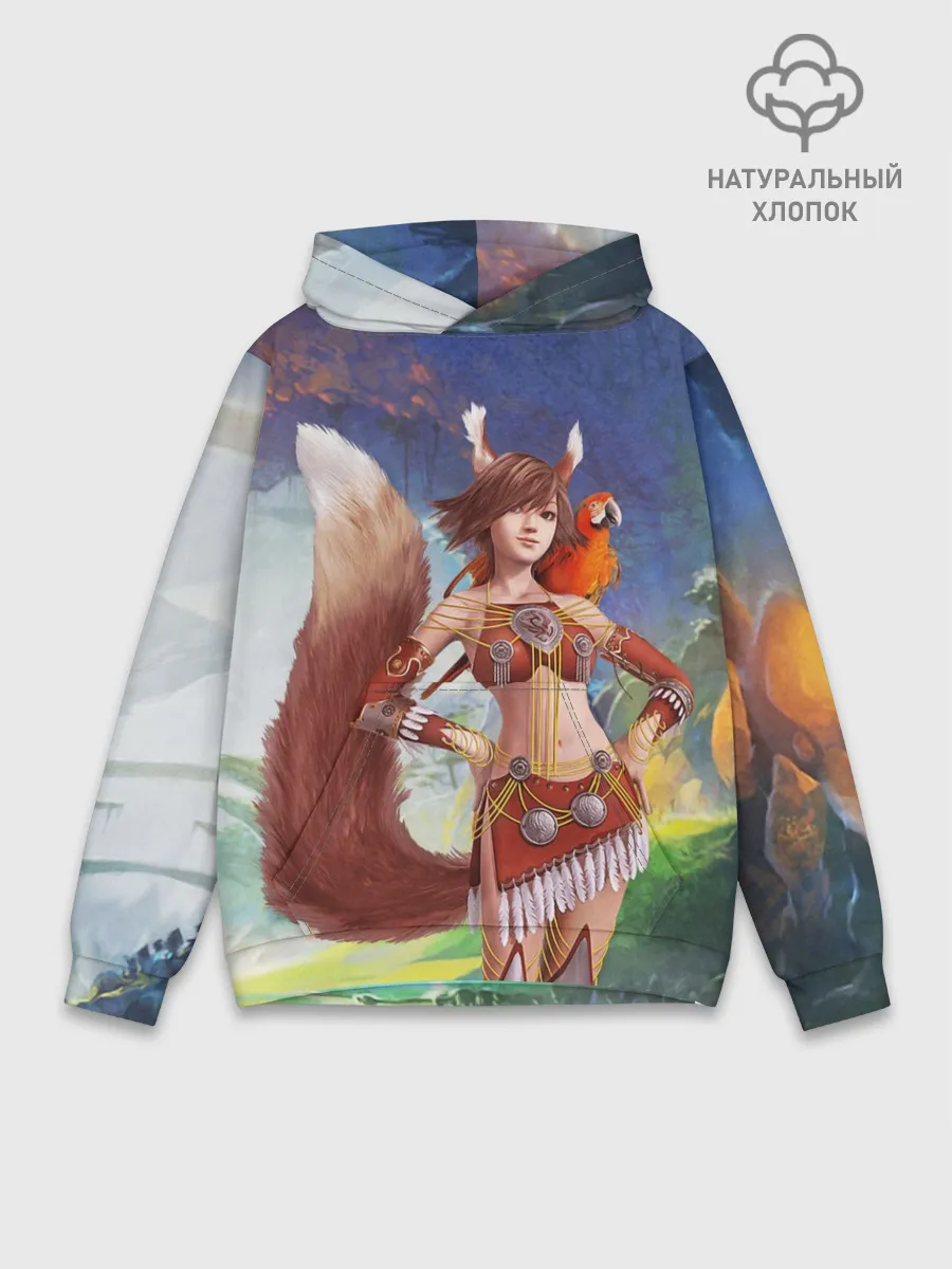 Худи мужской база хлопок / Zoomorph PW