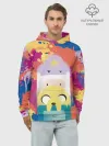 Худи мужской база хлопок / Adventure Time