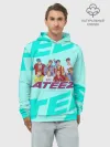 Худи мужской база хлопок / Ateez