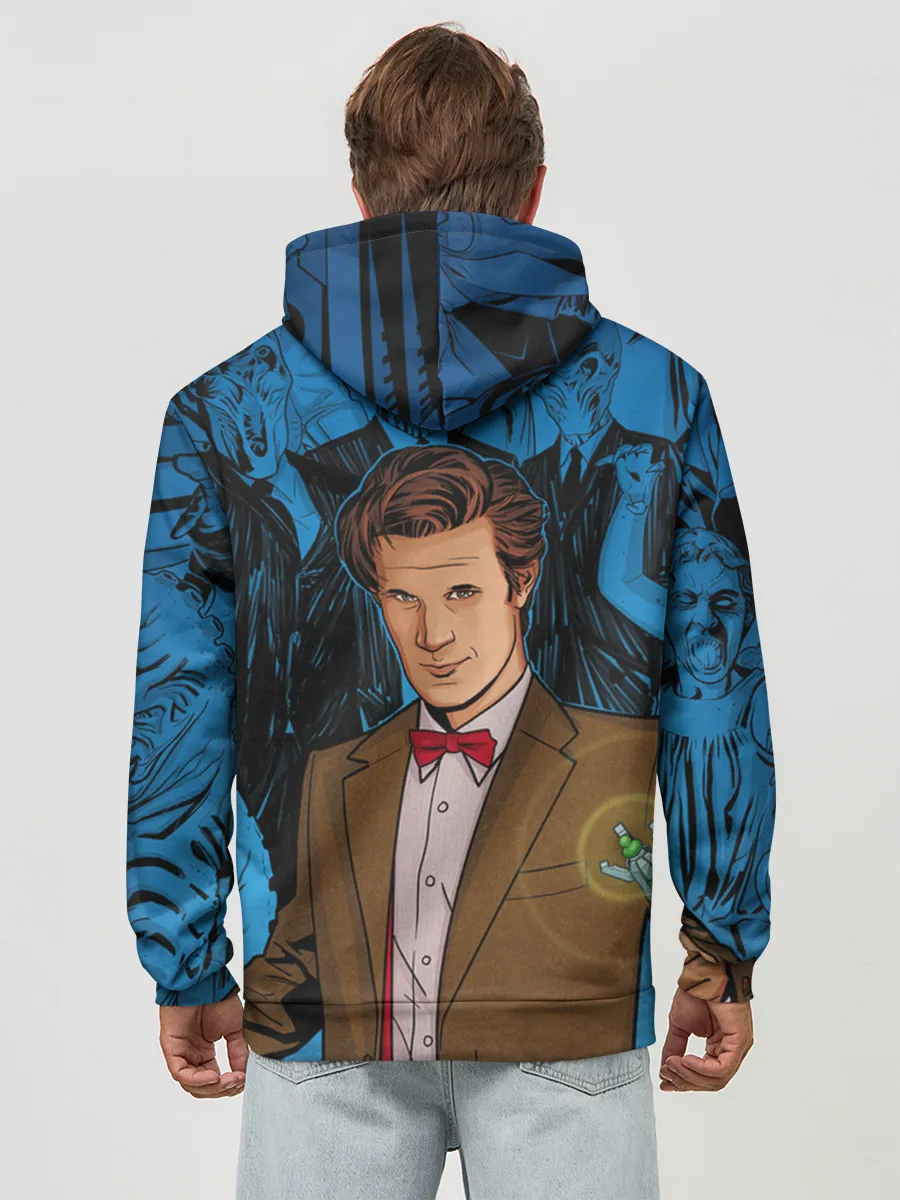 Худи мужской база хлопок / Доктор Кто