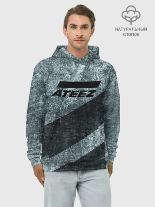 Худи мужской база хлопок / Ateez
