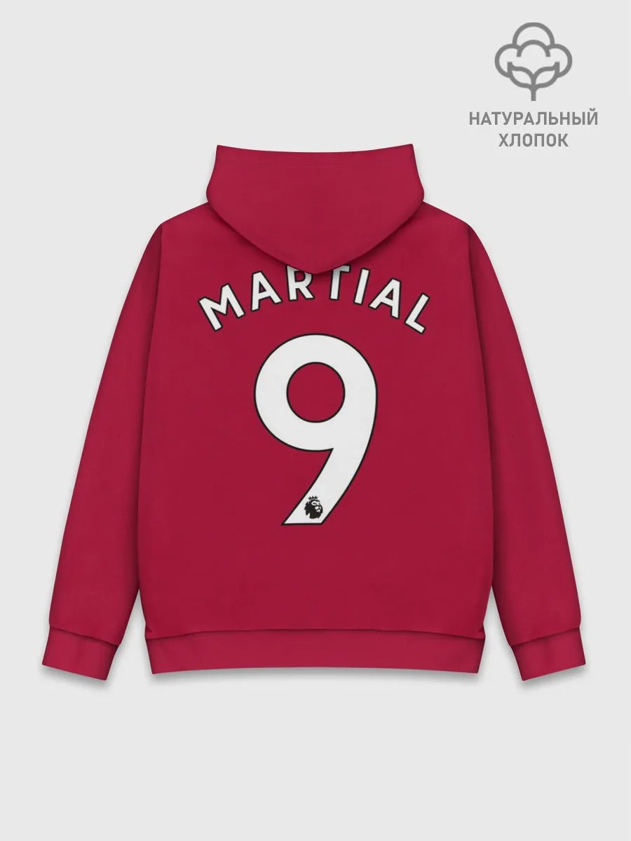 Худи мужской база хлопок / Martial Manchester United 2020