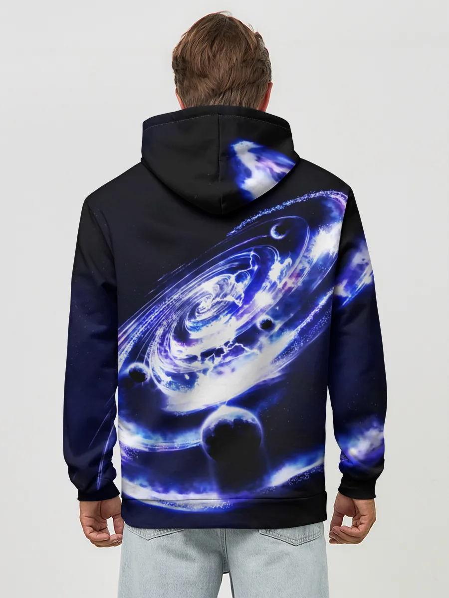 Худи мужской база хлопок / GALAXY