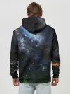 Худи мужской база хлопок / Космос