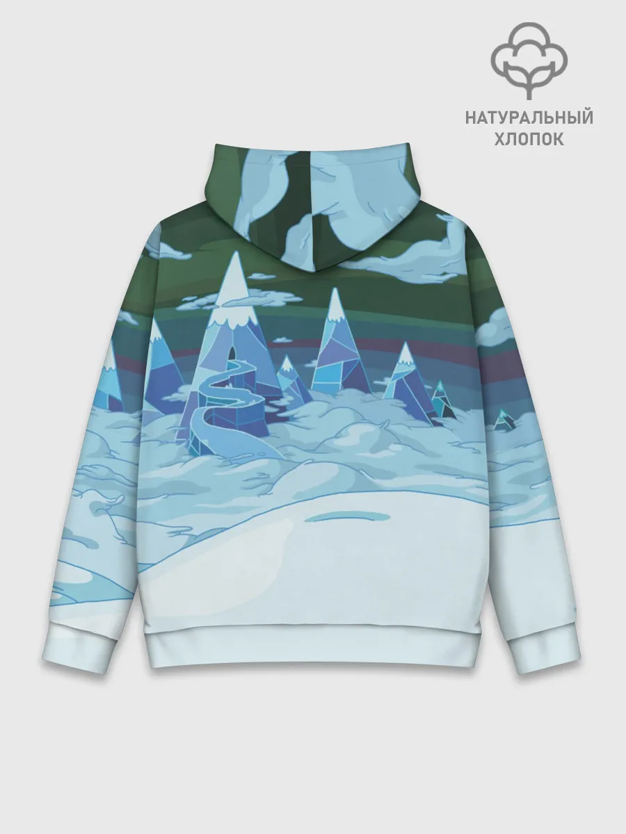 Худи мужской база хлопок / Finn on Jake