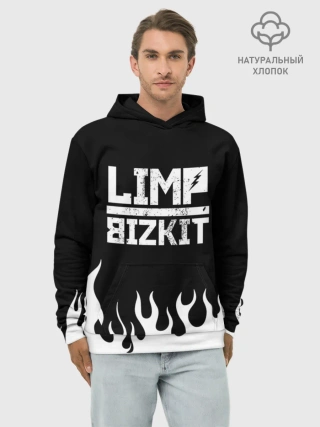 Худи мужской база хлопок / Limp Bizkit