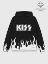 Худи мужской база хлопок / Kiss