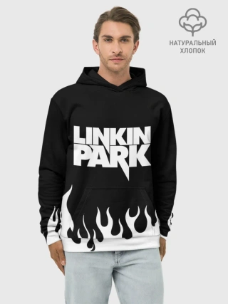 Худи мужской база хлопок / Linkin Park