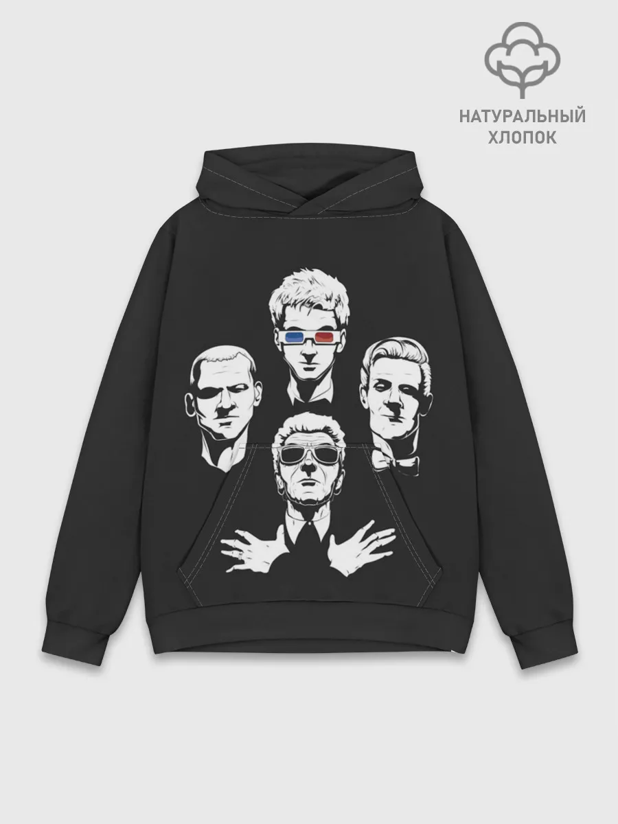 Худи мужской база хлопок / Doctor Who